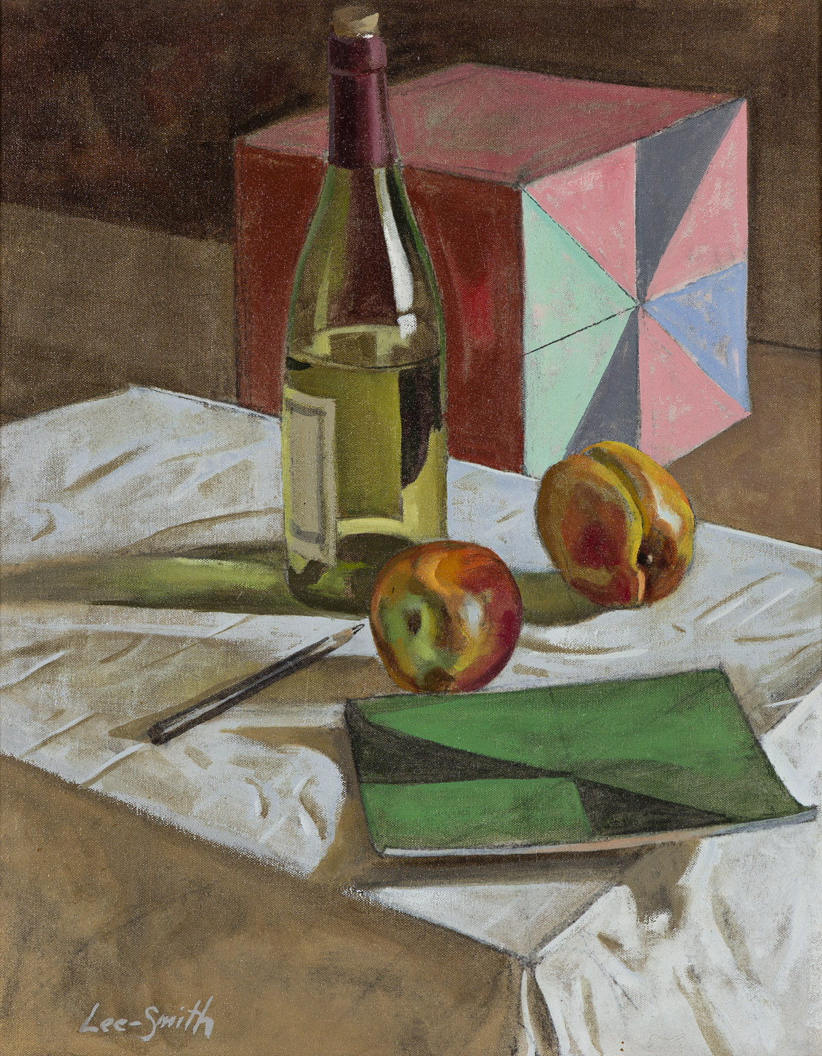 HUGHIE LEE-SMITH (1915 - 1999) Still Life with Nectarines.